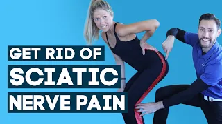 Get Rid of Sciatic Pain. Stretching and Strengthening Exercises for Pain Relief (Part 2)