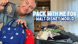 Pack With Me For Walt Disney World | What to Pack for Disney World in 2023