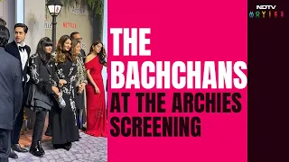 The Archies Screening: Amitabh-Jaya Bachchan, Abhishek And Aishwarya Attend Agastya Nanda's