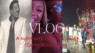 Vlog: A Night Out With Lionel Richie And Earth Wind & Fire