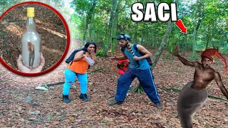 SACI É FLAGRADO CAPTURANDO HOMEM NO MEIO DA MATA!!! (folclore brasileiro)