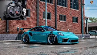 800HP Porsche 911 GT2 RS - NFS HEAT -  Thrustmaster T300RS Gameplay