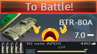 BTR-80A RUSSIAN APC got APDS BELT in War Thunder!!!