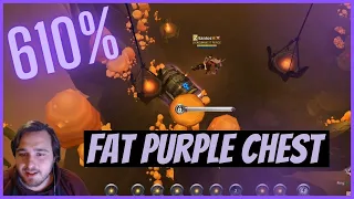 What a Fat purple chest | 610% avalon roads solo dungeon chest | INSANE LOOT ALBION ONLINE