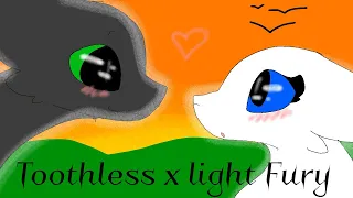 Toothless x light fury part 3