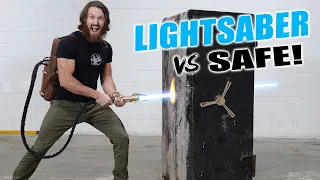 PROTO-LIGHTSABER vs BANK VAULT ($30,000 GIVEAWAY)