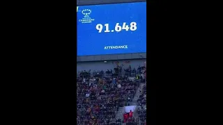 Barcelona Break Their Own Attendance Record 🔥 #shorts