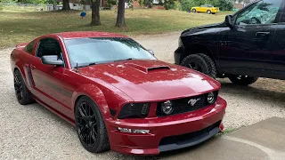 Purchasing a 2007 Mustang GT CS (Fiance Reacts to MBRP Muffler Delete, First Drive,  Walkaround)