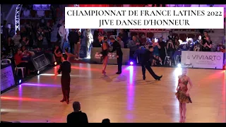 Championnat de France Latines 2022 | Danse d'honneur JIVE