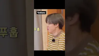 Jimin reaction is enough for oli London 🤣