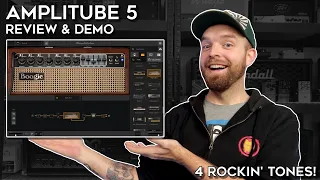 Amplitube 5 Demo & Review! (4 Rockin' Presets!)