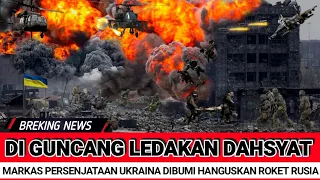 Berita Terkini ~ Serangan Senyap Ukraina, Markas Persenjataan Ukraina Dibumi Hanguskan Roket Ini !!