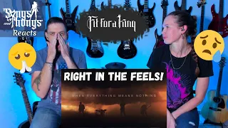 Fit for a king when everything means nothing REACTION by Songs and Thongs
