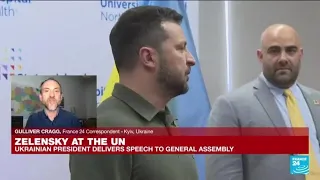 UN General Assembly: Zelensky framed Russian invasion as 'attack on international order'