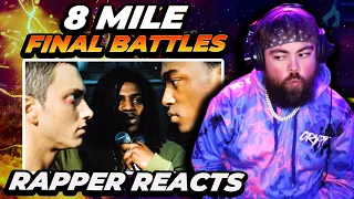 RAPPER REACTS to 8 Mile - Ending Battles (Did Eminem ACTUALLY Win?)