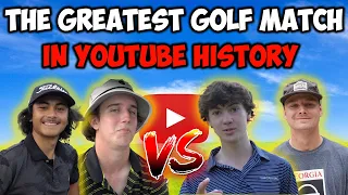 The Greatest Golf Match In YouTube History.