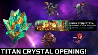 My First Ever 7 Star Titan Crystal Opening! How Would You Feel About This Pull? | Mcoc