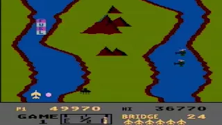 River Raid Atari 800XL High Score 215800