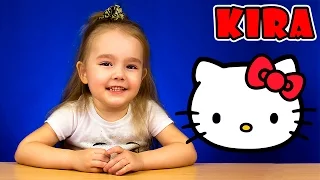 Хеллоу Китти Hello Kitty Формочки для Льда Ice Moulds канал Кира channel Kira