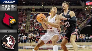 Louisville vs. Florida State Condensed Game | 2021-22 ACC Men’s Basketball