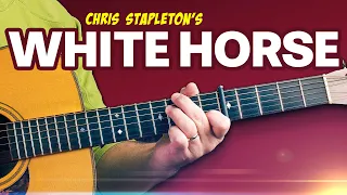 White Horse by Chris Stapleton Acoustic Guitar Lesson with Jason Carey