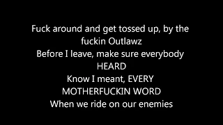 2PAC-When We Ride On Our Enemies with Lyrics