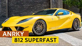 Glorious Ferrari 812 Superfast with Auto Veloce SVR Aero Kit and 21/22” ANRKY Wheels