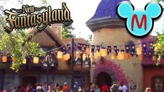 Tangled Rest Area at New Fantasyland in Walt Disney World Magic Kingdom