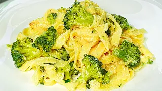 Pasta with broccoli. Just a few minutes and dinner is ready! Italian kitchen