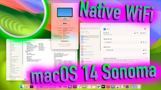 ЗАВОД НАТИВНЫХ WIFI В MACOS 14 SONOMA! HACKINTOSH! - ALEXEY BORONENKOV | 4K