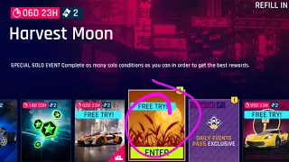 Asphalt 9 - Harvest Moon Event - Packs for Arrinera - I'll buy more Mclaren Instead - Maxed 3!