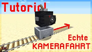 Echte KAMERAFAHRT in MINECRAFT | COMMAND BLOCK TUTORIAL | Werde PROFI!