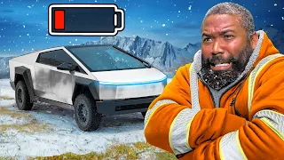 Surviving 100 Miles Offroad in a Cybertruck