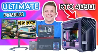 I Built the Smallest RTX 4090 Gaming PC Build! 👀 [Full Build Guide w/ Benchmarks!]
