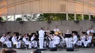 Navy Band Lakes Performing "Salute to the Armed Forces."