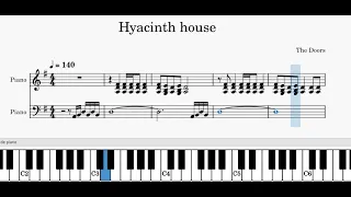 Hyacinth house, The Doors (Easy Piano)