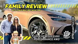 2024 Genesis GV60 Performance AWD | Family Review with Child Seat Installation