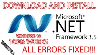 ALL ERRORS FIXED! Cara INSTALL dan ENABLE NET Framework 3.5 Di Windows 10 Offline 2020 | 100% WORK!!