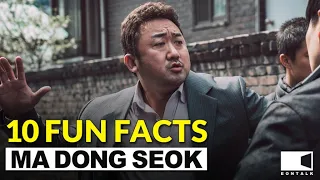 10 Things You Didn't Know About MA DONG SEOK | EONTALK