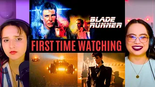 the GIRL REACT to *Blade Runner* WHAT DOES THIS MEAN? (First Time Watching) Sci-fi Movies