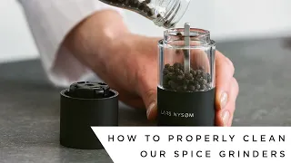 LARS NYSØM | How to properly clean our spice grinders?