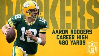 Aaron Rodgers Highlights from Career-High 480-Yard Game | Redskins vs. Packers (2013) | NFL