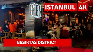 Nightlife Rainy Istanbul 2022 15 October Walking Tour|4k UHD 60fps