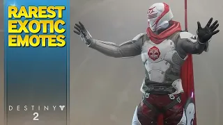 All Exotic Emotes Rated from Common to Rarest in Destiny 2