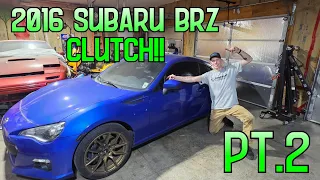 2016 Subaru BRZ Clutch Replacement PT.2!!