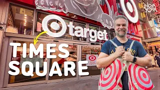 Compras na TARGET da Times Square | Mercado em Nova York