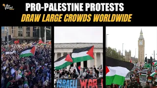 'Ceasefire now, Stop The Genocide': Pro-Palestine Protesters Take to Streets Across the World