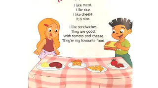 Song "What's your favourite food?"