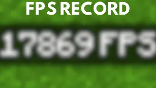 How I DESTROYED The Minecraft FPS Record (200K FPS!)