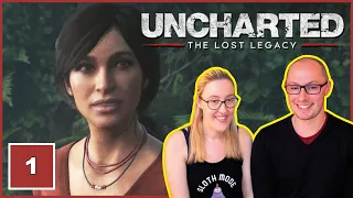 Playing as Chloe! | Let's Play Uncharted Lost Legacy (Blind Playthrough) | Part 1